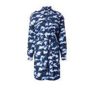Pepe Jeans Robe-chemise 'BURNET' bleu marine / bleu clair / blanc, Taille 34