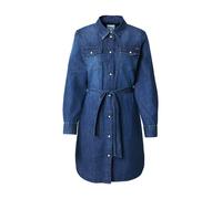 Pepe Jeans Denim Shirt Dress Victoria Robe, Bleu (Denim-5a0), S Femme