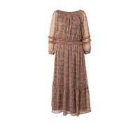 Pepe Jeans Dorotea 3/4 Sleeve Midi Dress Marron M Femme