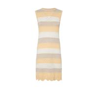 Pepe Jeans Robe 'INGRID' chamois / jaune / blanc, Taille 34