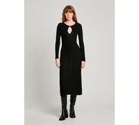 Pepe Jeans Robe Longue à Manches Longues Natasha