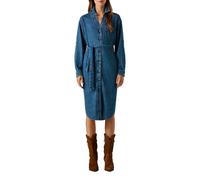Pepe Jeans Robe Midi à Manches Longues Angie Classic