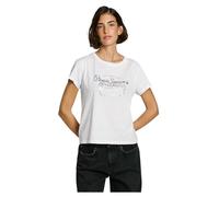 Pepe Jeans Rosabella T-Shirt, Blanc, L Femme