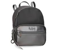 Pepe Jeans Ruby Sac à dos décontracté gris 20 x 25,5 x 10 cm Polyester et PU 5,36 L by Joumma Bags, gris, Talla única, Sac à dos décontracté
