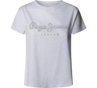 Pepe Jeans Ryleigh T-Shirt, Blanc (Blanc), M Femme