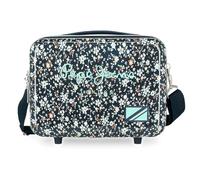 Pepe Jeans Sac à Dos d'école Alenka, Bleu, Bretelles réglables pour Un Transport Confortable, Compartiments Multiples, Sacs Joumma