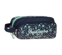 Pepe Jeans Alenka Trousse d'écolier pour Sac à Dos, Sac à Dos ou Sac à Main Joumma Bags, Bleu, Trousse 22