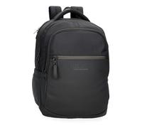 Pepe Jeans Sail up Sac à Dos pour Ordinateur Portable Double Compartiment Portable 15,6 Pouces Noir 30 x 42 x 14,5 cm Polyester et PU 18,27 l by Joumma Bags, Noir, Talla única, Sac à Dos pour