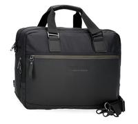 Pepe Jeans Sail up Carteron pour Ordinateur Portable 15,6 Pouces Noir 40 x 30 x 11 cm Polyester et PU by Joumma Bags, Noir, Talla única, Carteron pour Ordinateur Portable