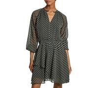 Pepe Jeans Salina Long Sleeve Midi Dress Noir L Femme