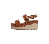 Pepe Jeans Sandales à lanières 'BILLIE LOG' marron, Taille 40
