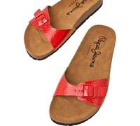 Pepe Jeans Sandales anatomiques Oban Ferrara rouge