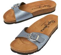 Pepe Jeans Femme Oban Smart W Sandales Plates, Grey (Shadow Grey), 39 EU