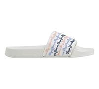 Pepe Jeans Sandales Slider Set W Slide pour femme, ecru, 7 UK