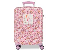 Pepe Jeans Sandra School Backpack Pink Adjustable Shoulder Straps for Comfortable Carry Various Compartments by Joumma Bags