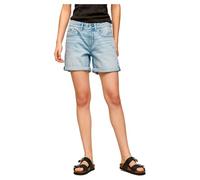 Pepe Jeans Mable Court Short en Jean, Bleu (Denim-PE7), 28W Femme