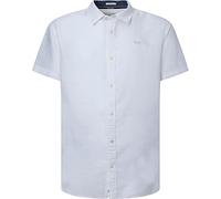 Pepe Jeans Short Parker Chemise, Blanc (White), XL Homme