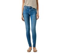 Pepe Jeans Skinny Jeans MW Regent, Bleu (denim-4aa), 27W / 32L Femme