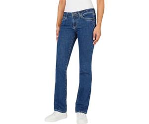 Pepe Jeans Slim Bootcut Taille Basse PL204594 Jeans, Bleu (Denim-GX7), 32W / 32L Femme