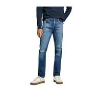 Pepe Jeans - Slim Distressed Casual Jeans - Homme - Jeans - Bleu - Taille: W38 L32