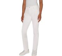 Pepe Jeans Slim Jeans Hw, Blanc (Denim-D76), 30W / 32L Femme