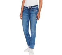 Pepe Jeans Slim Jeans Lw, Bleu (Denim-XW6), 30W / 34L Femme