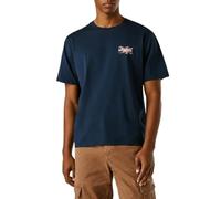 Pepe Jeans Small Flag T-Shirt, Bleu (Dulwich Blue), L Homme