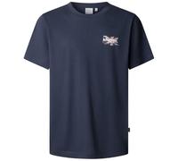 Pepe Jeans Small Flag T-Shirt, Bleu (Dulwich Blue), M Homme