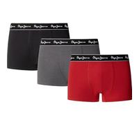 Pepe Jeans Solid Boxers 3 Units S