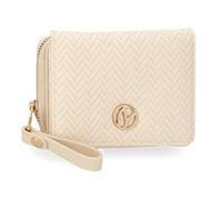Pepe Jeans Sprig Sac à dos décontracté pour femme, sac à main, porte-monnaie et portefeuilles, système RFID, cuir synthétique de Joumma Bags, Beige, Talla única, Portefeuille