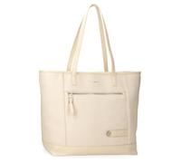 Pepe Jeans Sprig Sac fourre-Tout Portable 15,6 Pouces Beige 34 x 32 x 14 cm Cuir synthétique by Joumma Bags, Beige, Talla única, Sac fourre-Tout