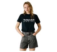 Pepe Jeans Standard Fit Tee T-Shirt, Bleu (Bleu Dulwich), XS Femme
