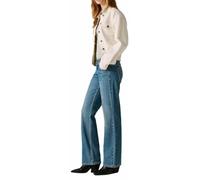 Pepe Jeans Straight Jeans LW Venus, Bleu (Denim-4Vb), 31W / 30L Femme