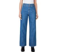 Pepe Jeans Straight Jeans Uhw Tailor, Bleu (Denim), 32 W/30 L Femme