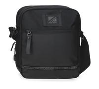 Pepe Jeans Stratford Sac à bandoulière Porte-Tablette Noir 22 x 27 x 8 cm Polyester by Joumma Bags, Noir, Talla única, Sac à bandoulière pour Tablette