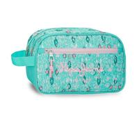 Pepe Jeans Sun Trousse Deux Compartiments Adaptable Turquoise Vert 26 x 16 x 12 cm Polyester 4,99 L by Joumma Bags