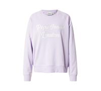 Pepe Jeans Sweat-shirt 'Alison' violet / blanc, Taille S