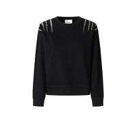 Pepe Jeans Sweat-shirt 'BARNY' gris argenté / noir, Taille XL