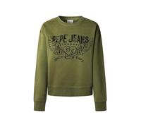 Pepe Jeans - Sweat Urbain Vert Kaki - Femme - Sweatshirts et sweats à capuche - Vert - Taille: 40 FR
