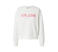 Pepe Jeans Sweat-shirt 'Celeste' rose / rouge sang / blanc, Taille XS