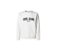 Pepe Jeans Sweat-shirt 'Derril' noir / blanc, Taille XXL