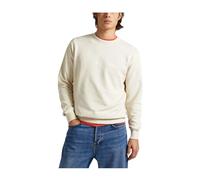 Pepe Jeans - SweaT-shirt en coton doux avec logo distinctif - Homme - Sweatshirts et sweats à capuche - Beige - Taille: 2XL