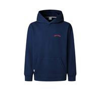 Pepe Jeans Sweat-shirt 'Gideon' bleu foncé / rouge, Taille XL