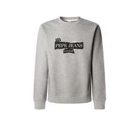 Pepe Jeans Sweat-shirt 'GUS' gris / noir, Taille M
