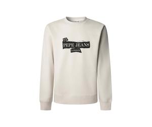 Pepe Jeans Sweat-shirt 'GUS' noir / blanc, Taille XXL