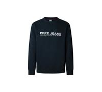 Pepe Jeans Sweat-shirt 'Matthew' bleu foncé / grenadine / blanc, Taille XL