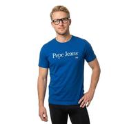 Pepe Jeans Albert Short Sleeve T-shirt Bleu L Homme