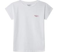 T-shirt fille Pepe Jeans Gigi Blanc 16 ans