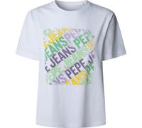Pepe Jeans T-Shirt Amelia pour Femme, Blanc (Blanc), M