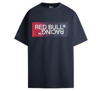 T-shirt Red Bull Racing x Pepe Jeans Ombré Logo manches courtes bleu marine rouge - L